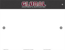 Tablet Screenshot of glblquip.com